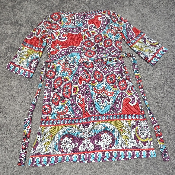 Donna Morgan Multicolor Paisley Dress - Picture 5 of 5